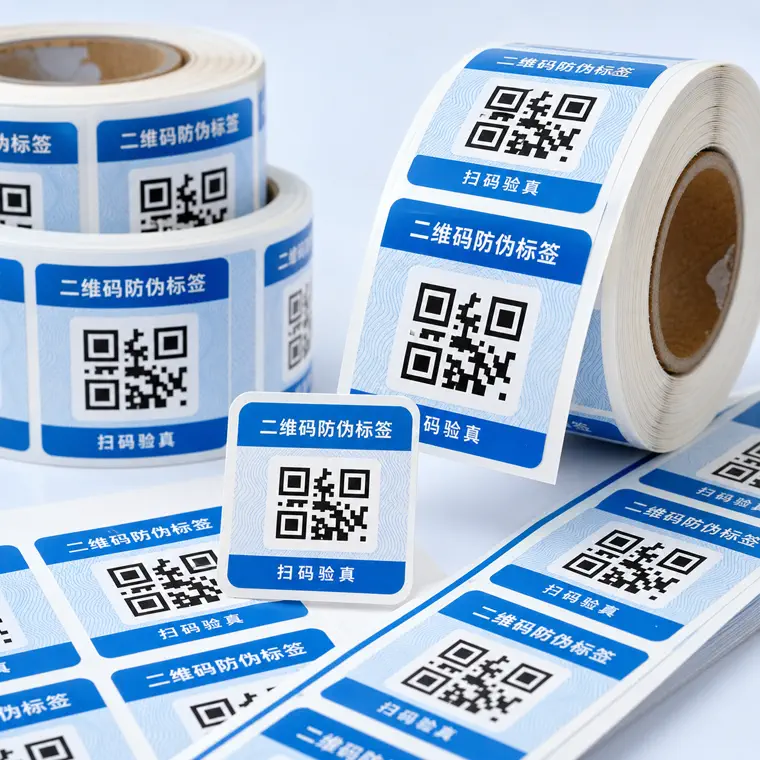 二维码防伪标签产品图